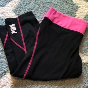 PINK YOGA capris